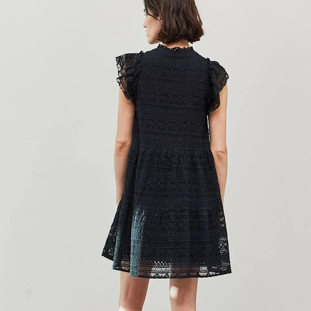 Grade & Gather black eyelet lace dress - Picture 11 of 12